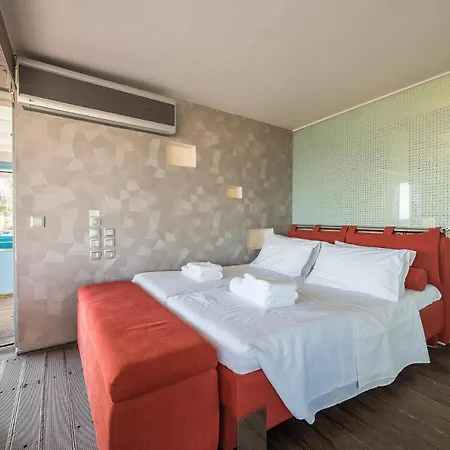 Summer Sea View With Outdoor Jacuzzi- Sauna Apartment *