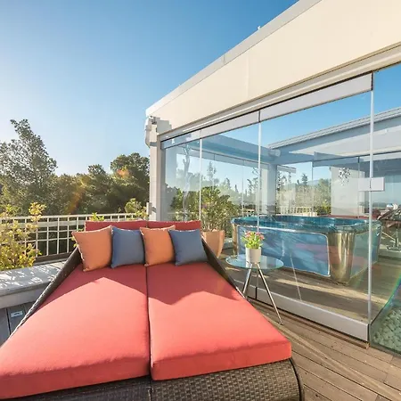 Apartment Summer Sea View With Outdoor Jacuzzi- Sauna